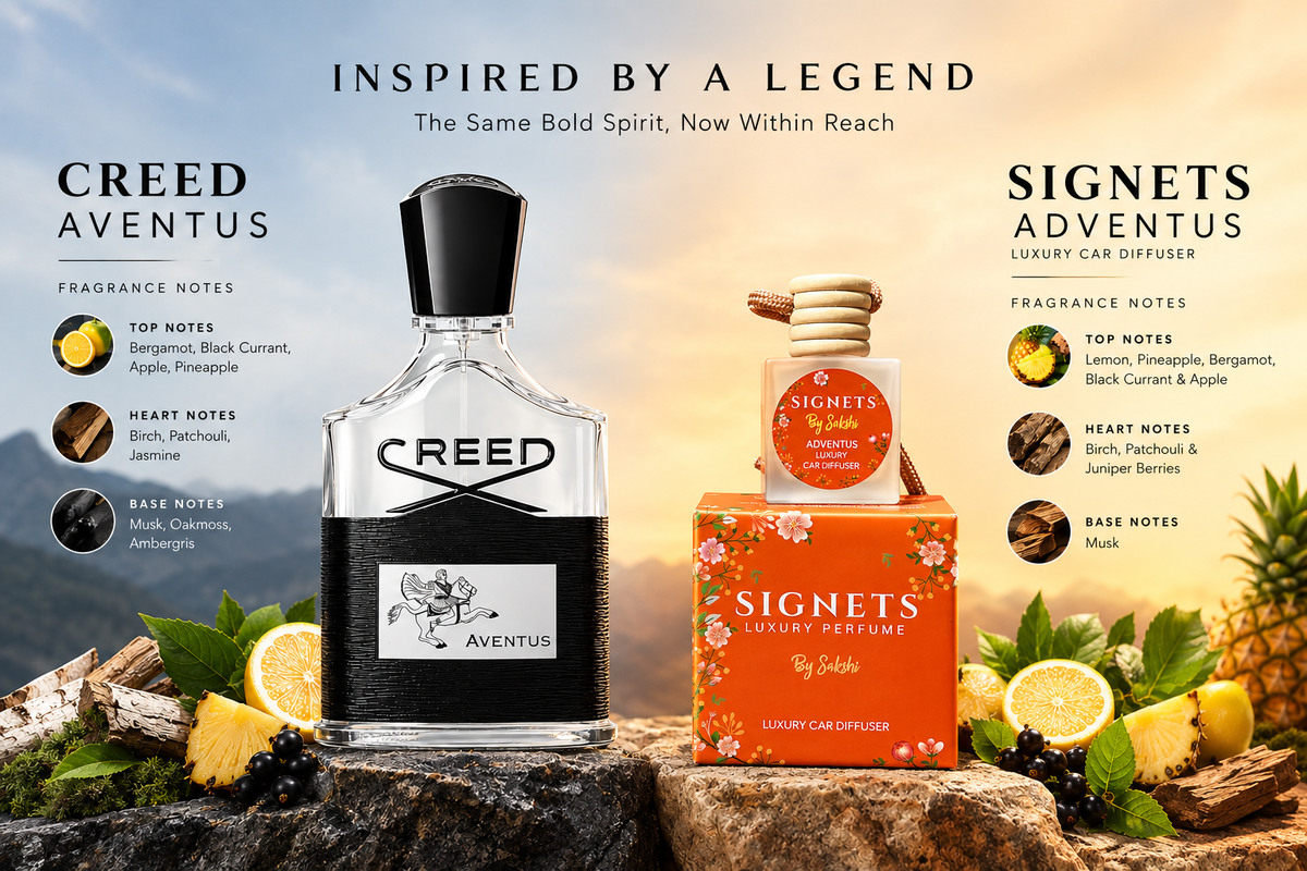 Signets Adventus – Inspired by Creed Aventus for Car